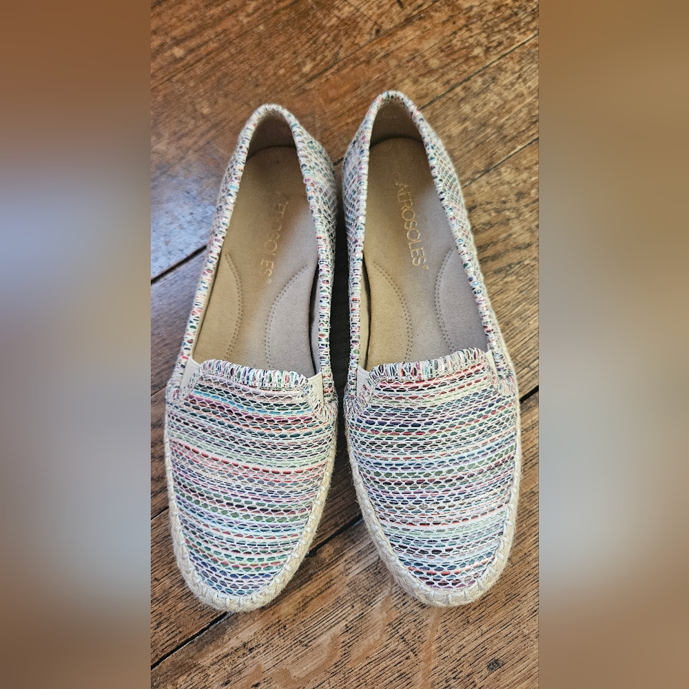 Aerosoles Multicolor Slip On Espadrilles - Picture 7 of 9